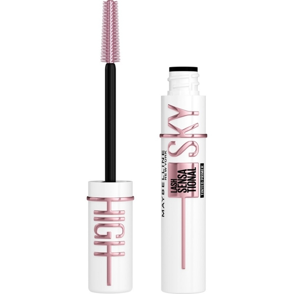 🐢2/$15 Maybelline Lash Sensational Sky High Tinted Primer Mascara Soft Black - Picture 4 of 10